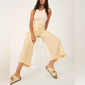 Free People Menorca Cropped Pants